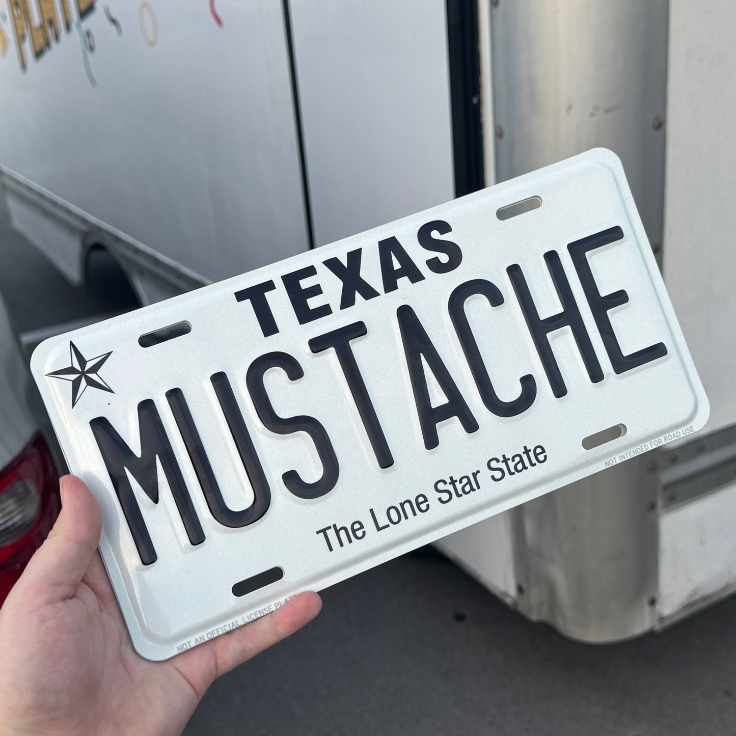 Texas Custom License Plate (2012-Current)