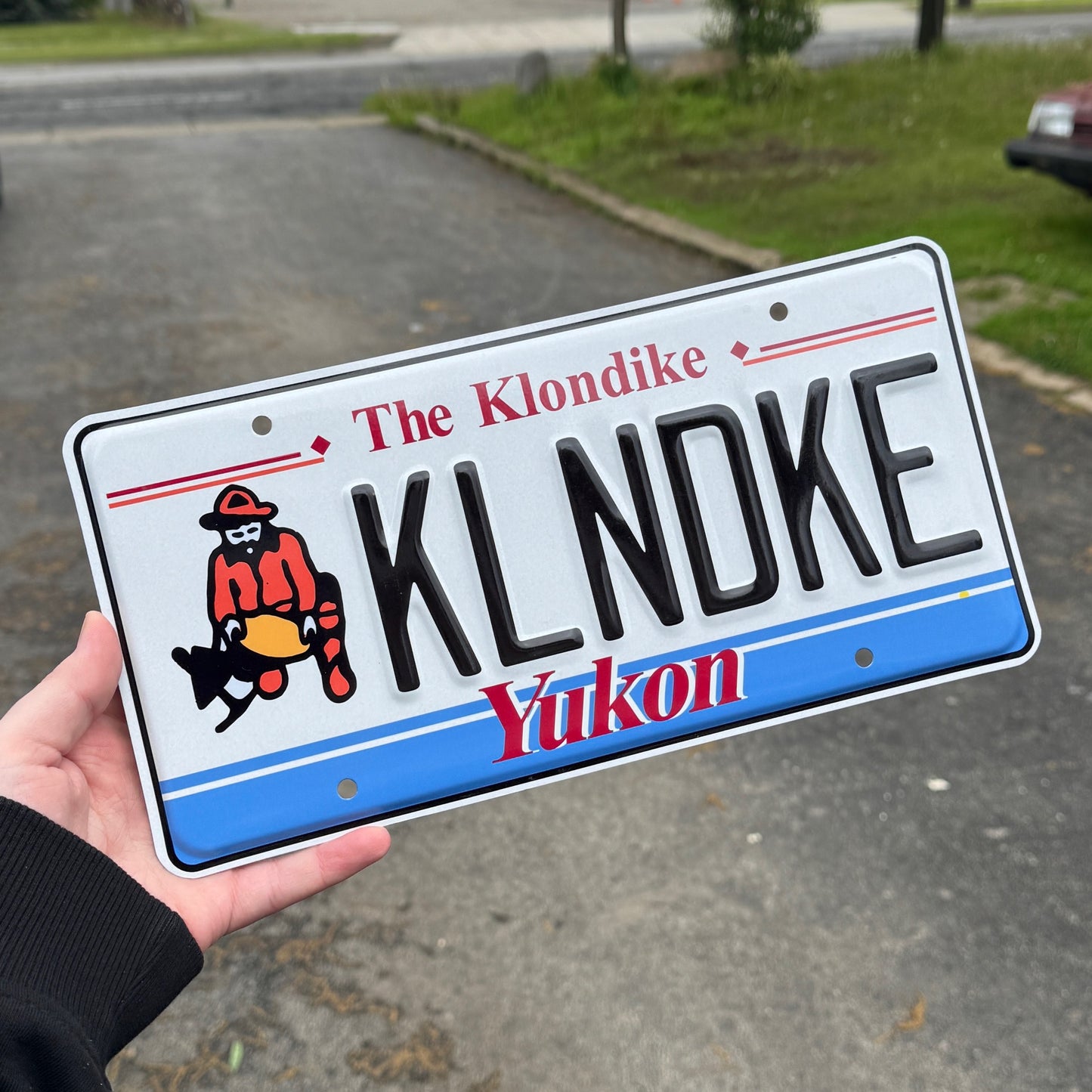 Yukon Custom License Plate