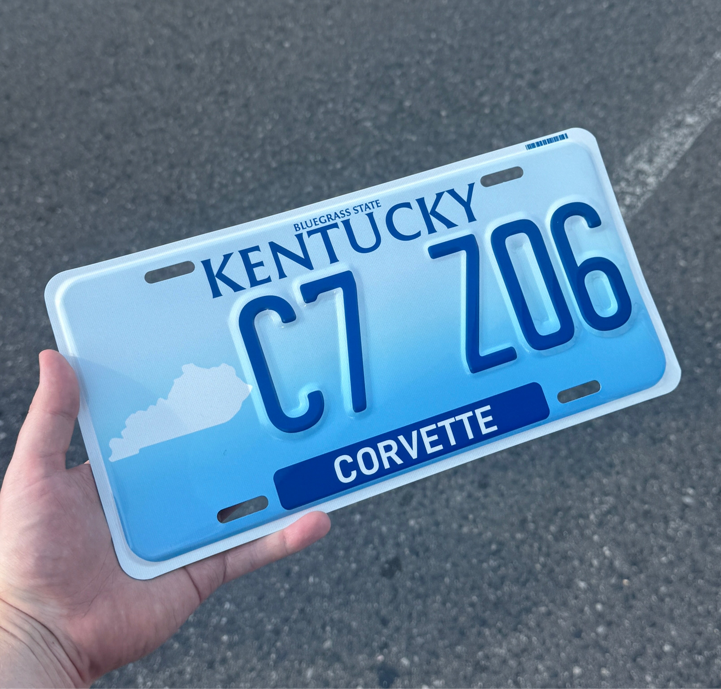 Kentucky Custom License Plate
