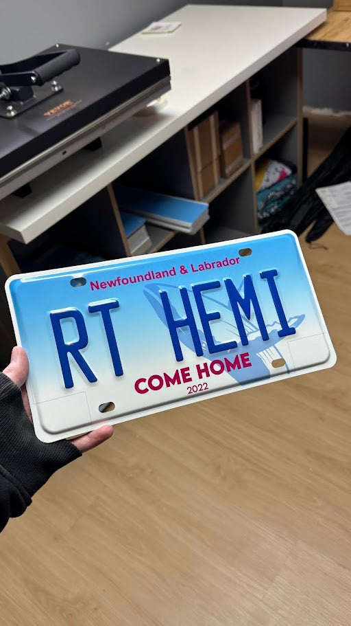 Newfoundland Custom License Plate