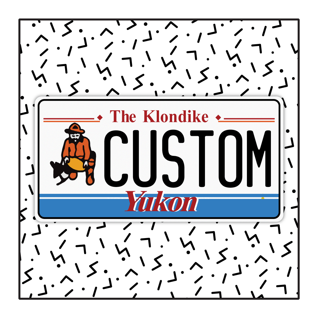 Yukon Custom License Plate