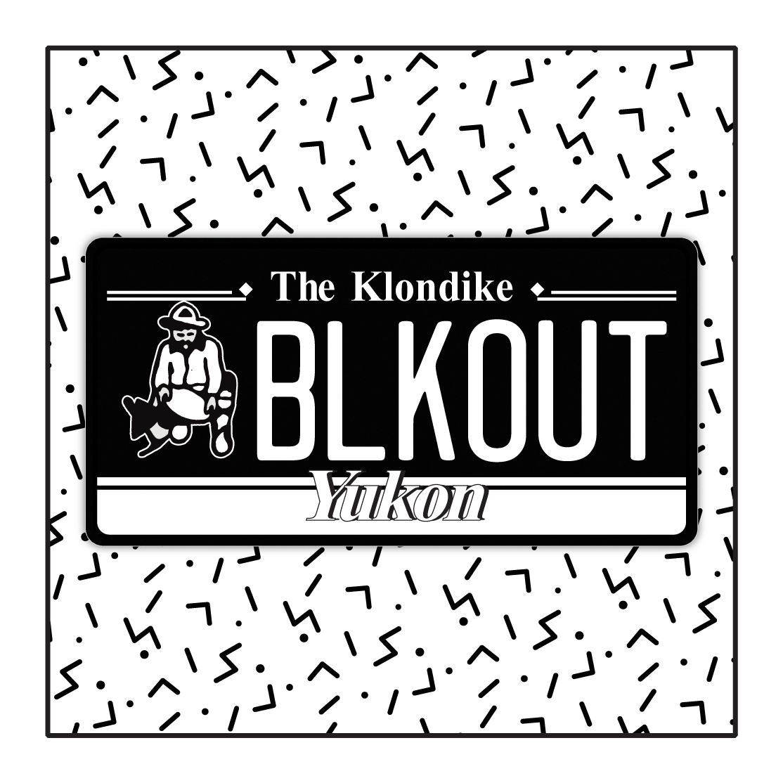 Yukon Custom Blackout Plate