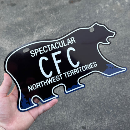 Northwest Territories Custom Blackout Plate