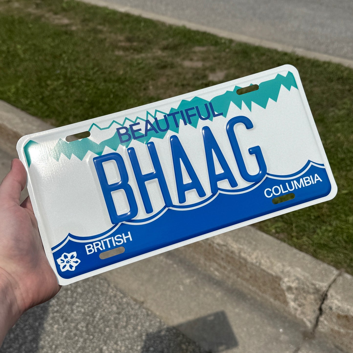 British Columbia Custom License Plate