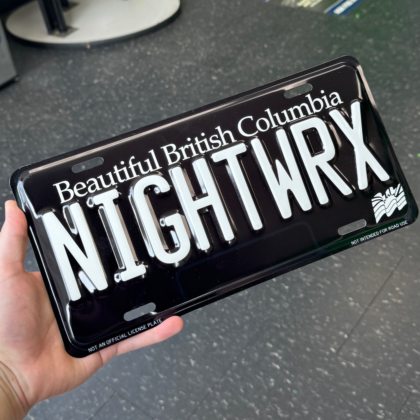 British Columbia (BC) Custom Blackout Plate