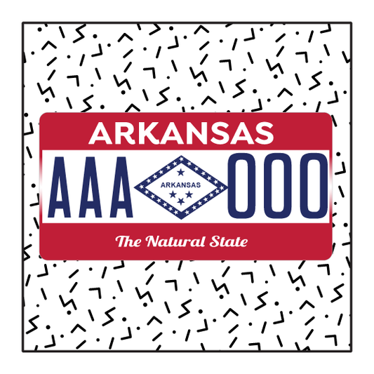 Arkansas Custom License Plate