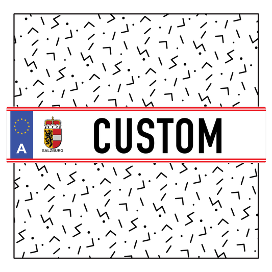 Austria Custom License Plate