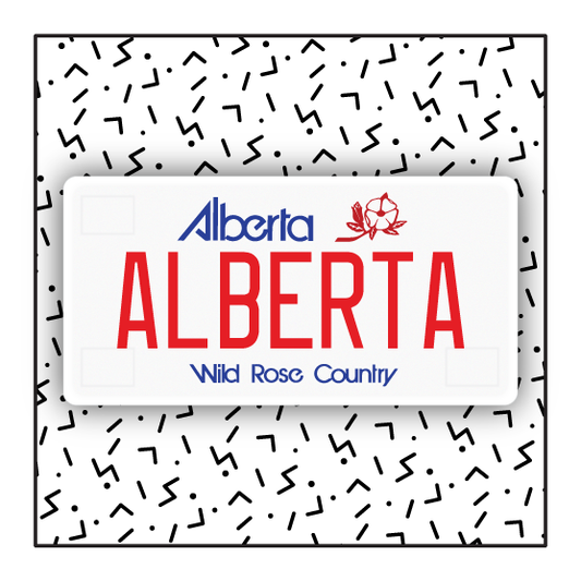 Alberta Custom License Plate