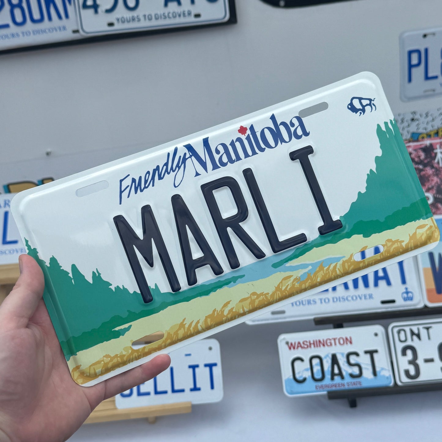 Manitoba Custom License Plate