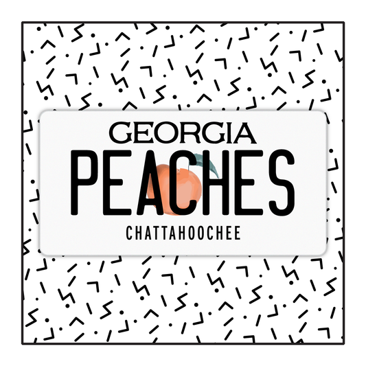 Georgia Custom License Plate