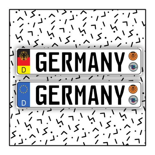 Germany Custom License Plate