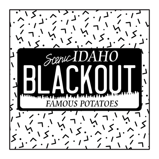 Idaho Custom Blackout Plate