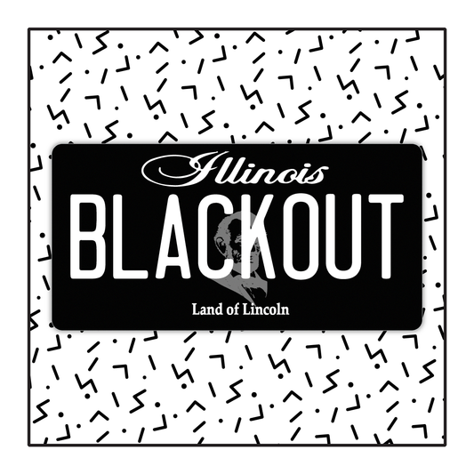 Illinois Custom Blackout Plate