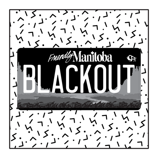 Manitoba Custom Blackout Plate