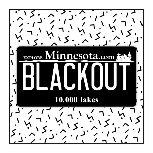 Minnesota Custom Blackout Plate
