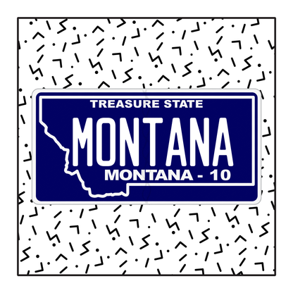 Montana Custom License Plate