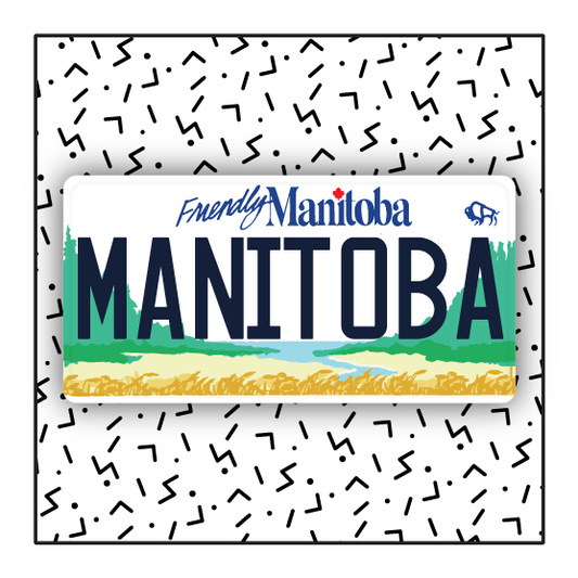 Manitoba Custom License Plate