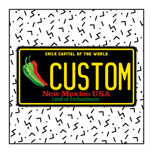 New Mexico Custom License Plate