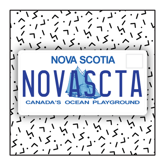 Nova Scotia Custom License Plate