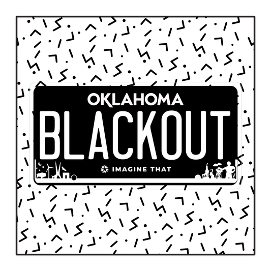 Oklahoma Custom Blackout Plate