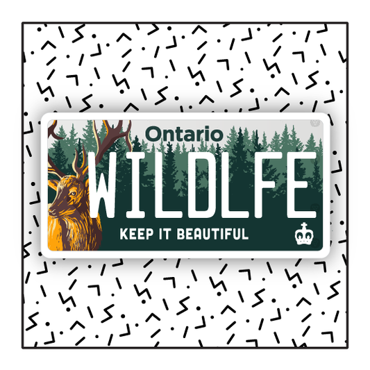 Ontario "Wildlife" Custom License Plate