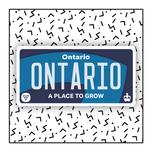 Ontario Custom License Plate - A Place to Grow