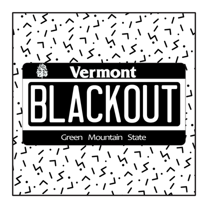 Vermont Custom Blackout Plate