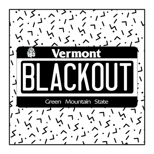 Vermont Custom Blackout Plate