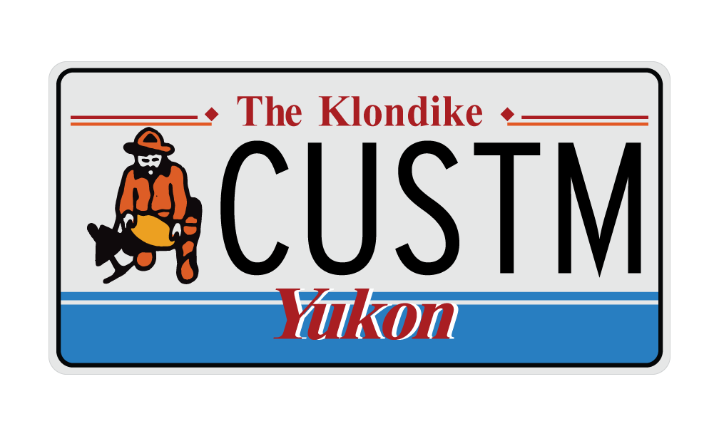 Yukon Custom License Plate