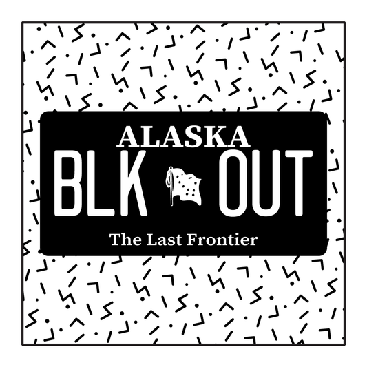 Alaska Custom Blackout Plate