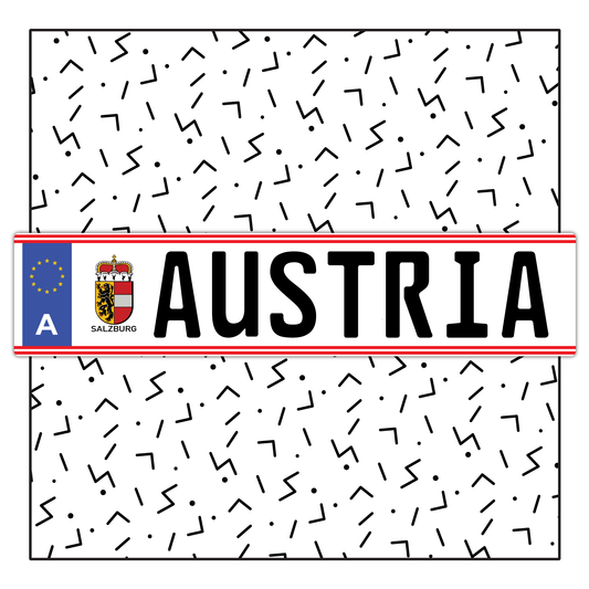 Austria Custom License Plate