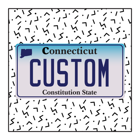 Connecticut Custom License Plate