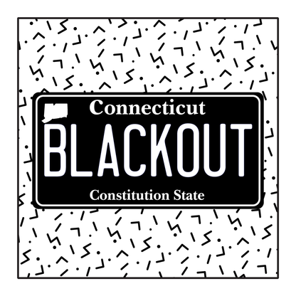 Connecticut Custom Blackout Plate
