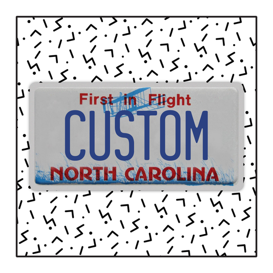 North Carolina Custom License Plate