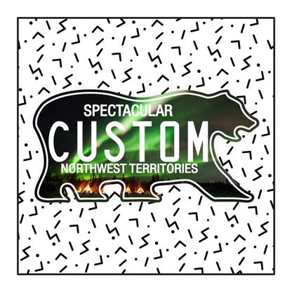 Northwest Territories Aurora Borealis Custom License Plate
