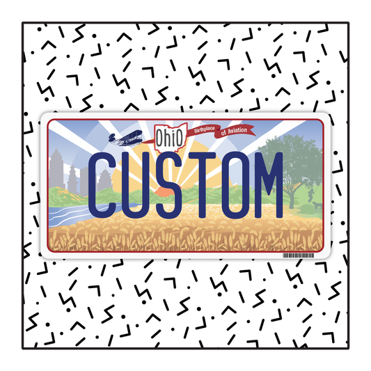 Ohio Custom License Plate