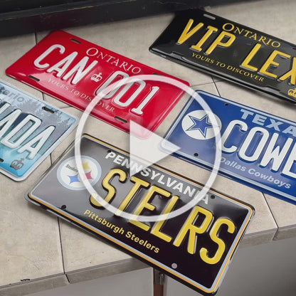 Ontario Custom License Plate