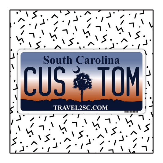 South Carolina Custom License Plate