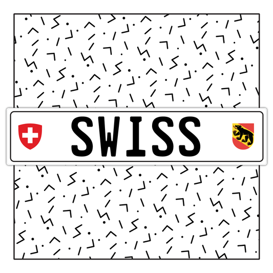 Switzerland Custom License Plate